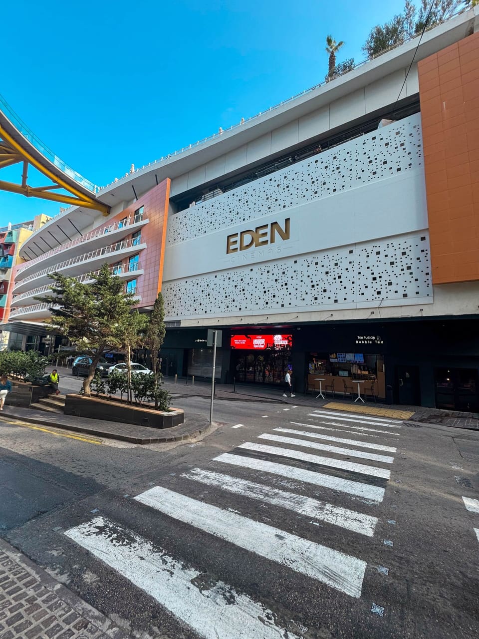 Movie night at Eden Cinema on 50 meter from the apartment