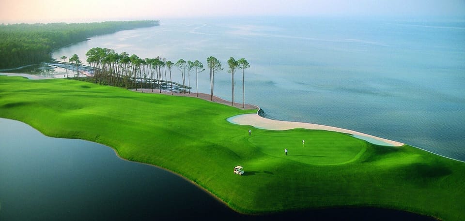 24 public courses located within 15 miles of the house!