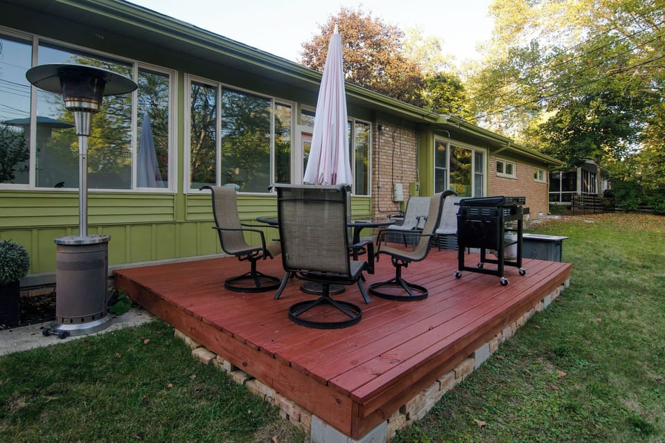 Table, chairs (6) and a new Blackstone Grill for your tailgate!
