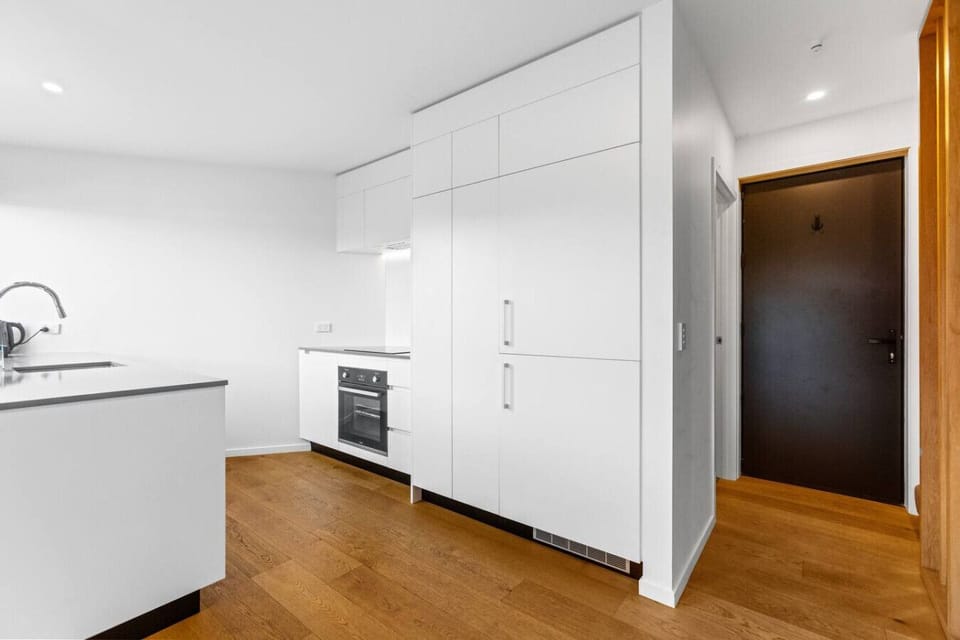 Kitchen has full size fridge/freezer, electric appliances, rice cooker, nespresso machine, dish washer