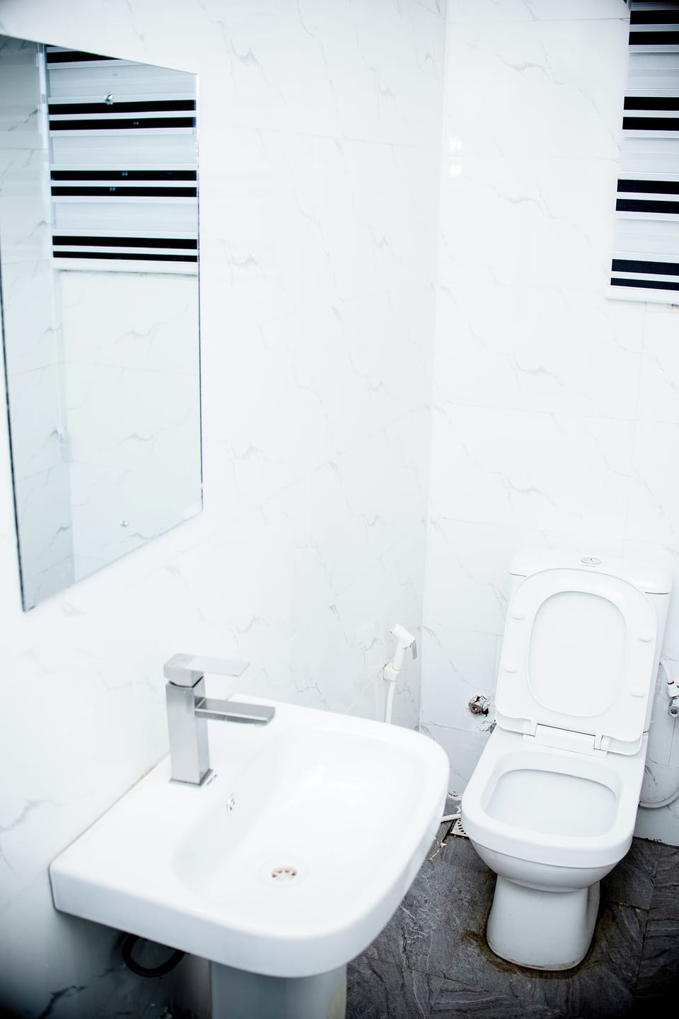 Soap, toilet paper