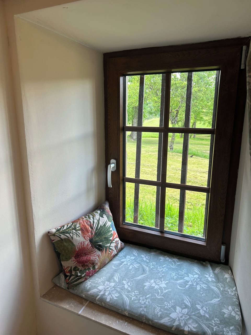 Lovely views from the window seat in bedroom 2