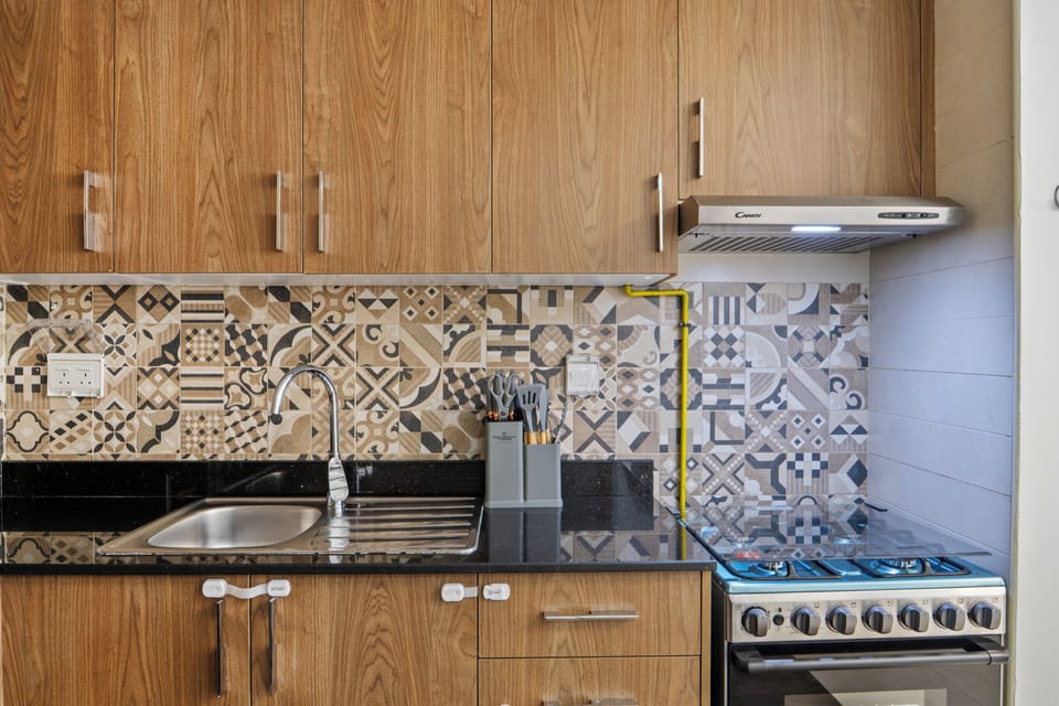 Comfort Apartment, 2 Bedrooms, Kitchen | Private kitchen