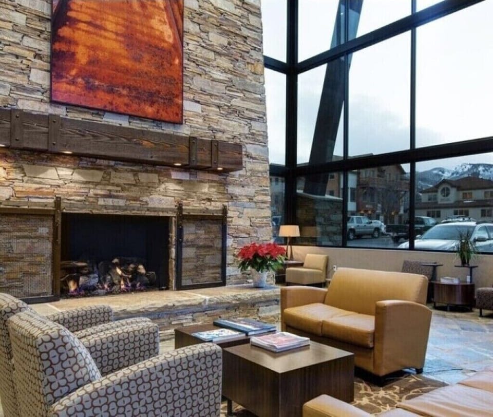 Seating area at Prospector