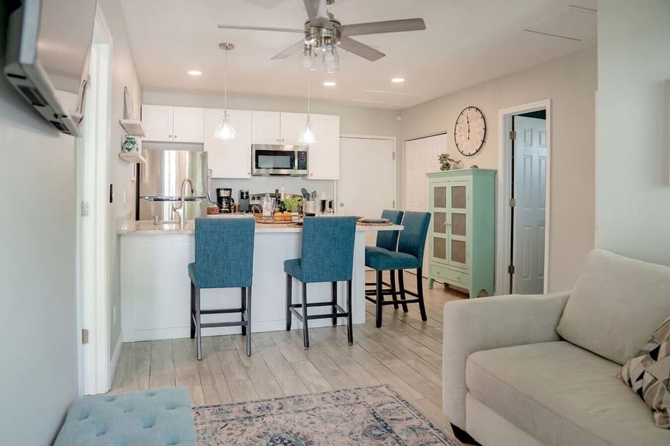 Coffee maker and essentials ready for your stay