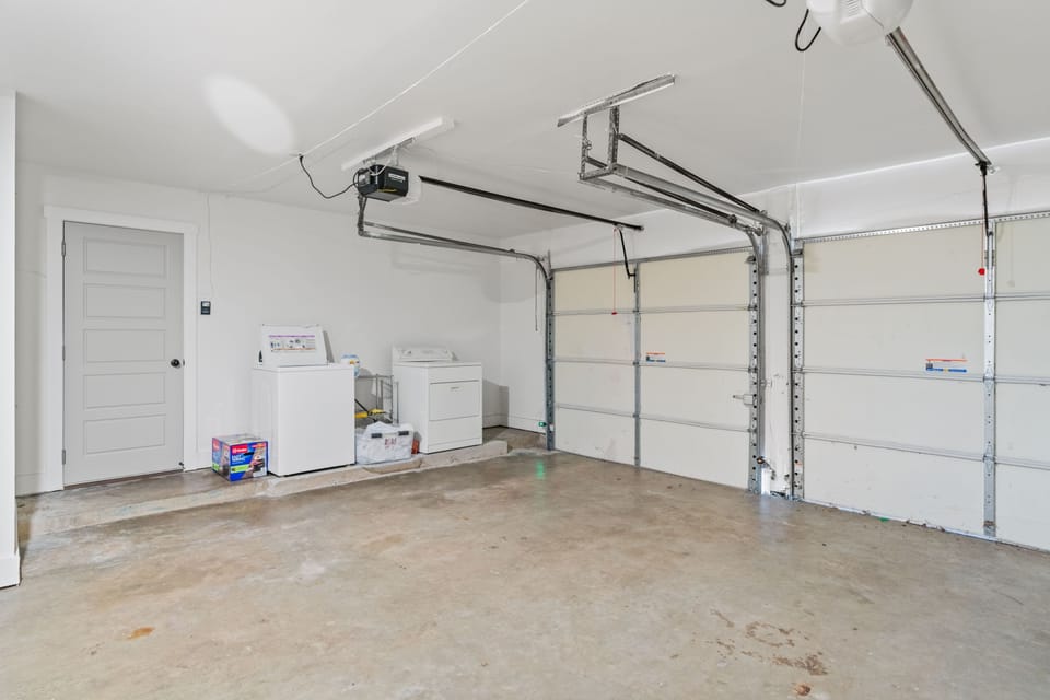 Spacious two-car garage offering secure, convenient parking with easy access to the home.