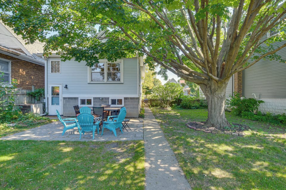 House Exterior | Furnished Patio | Dining Area | Fire Pit | Fenced Backyard