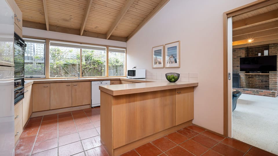 Queens Beach Retreat Kitchen Area