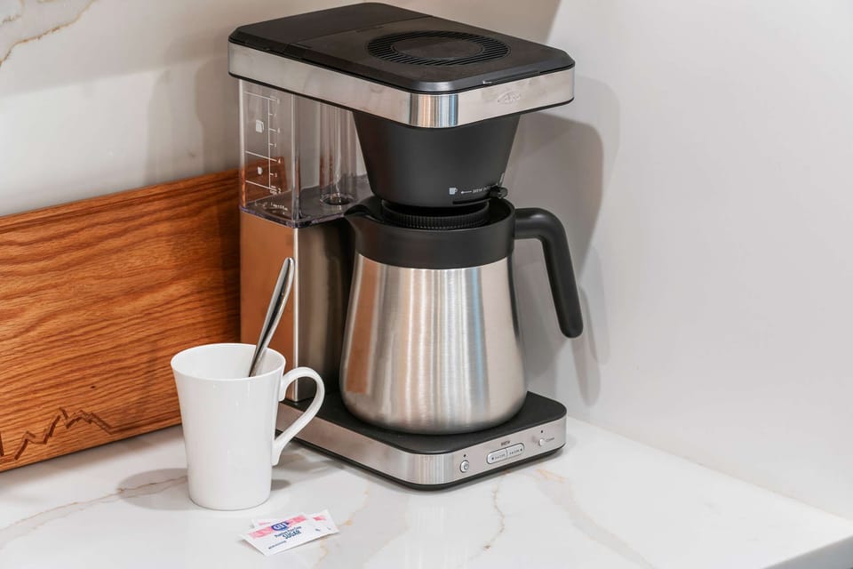Start your mornings right with a fresh pot of coffee (or tea!)