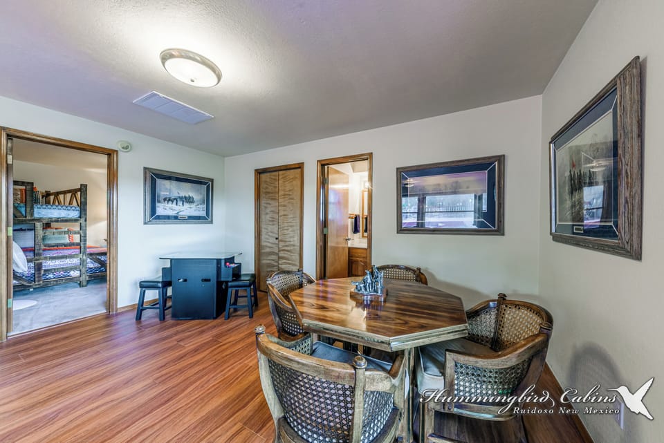 Sitting are perfect for card and table game