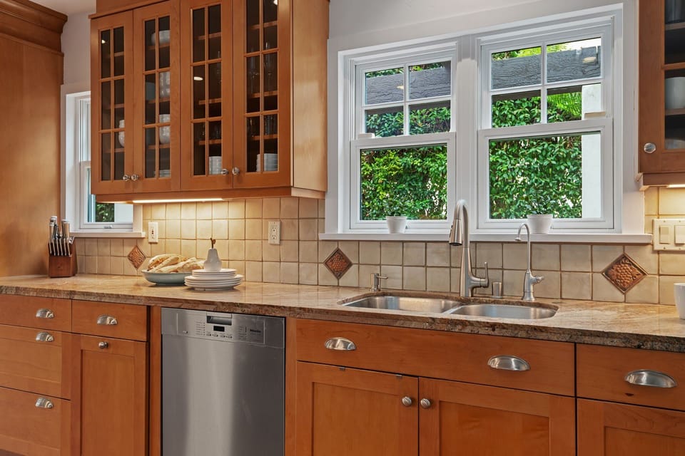 Fully equipped with kitchen essentials