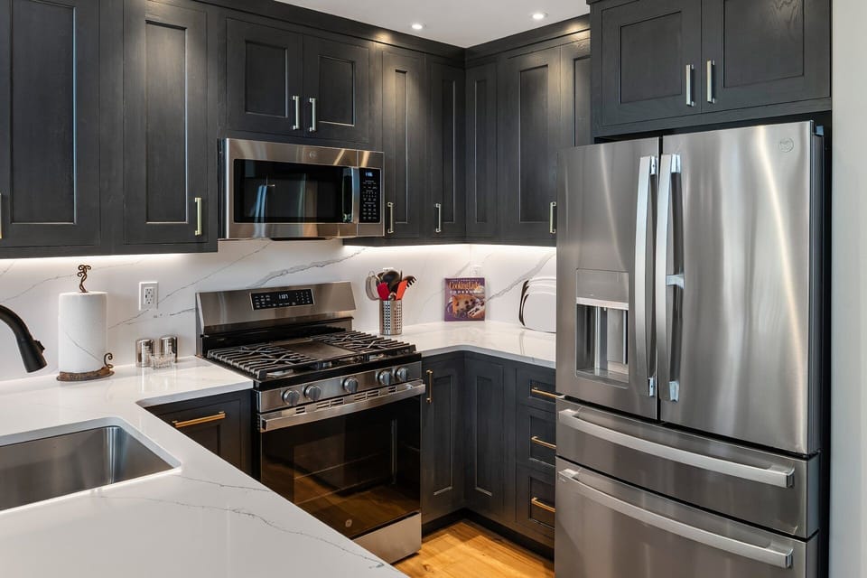 Stainless steel appliances