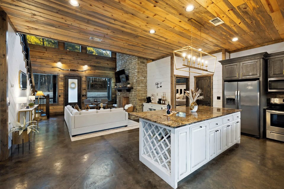 From kitchen chatter to living room laughs, the open-concept layout keeps everyone connected. It’s the kind of flow that makes entertaining easy and relaxation effortless.