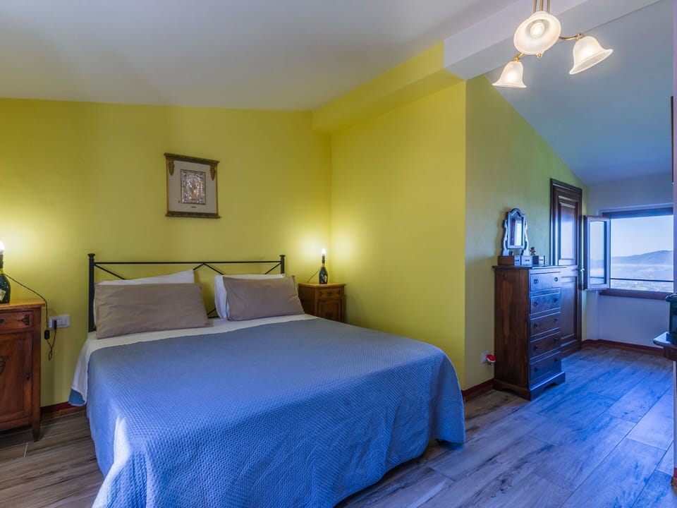 Furniture, Interior Design, Flooring, Floor, Wood, Ceiling, Room, Bed, Bedroom, Lighting