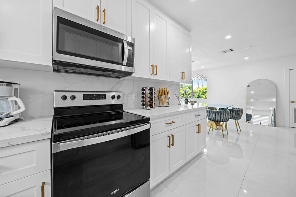 Stylish, updated kitchen space