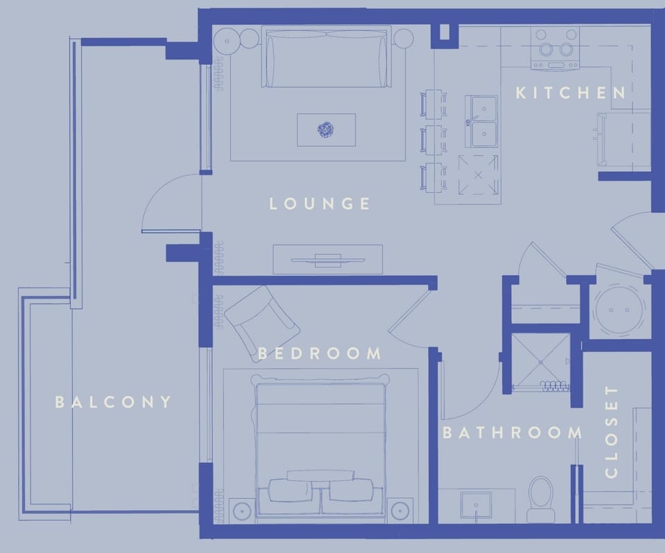 Floor plan.