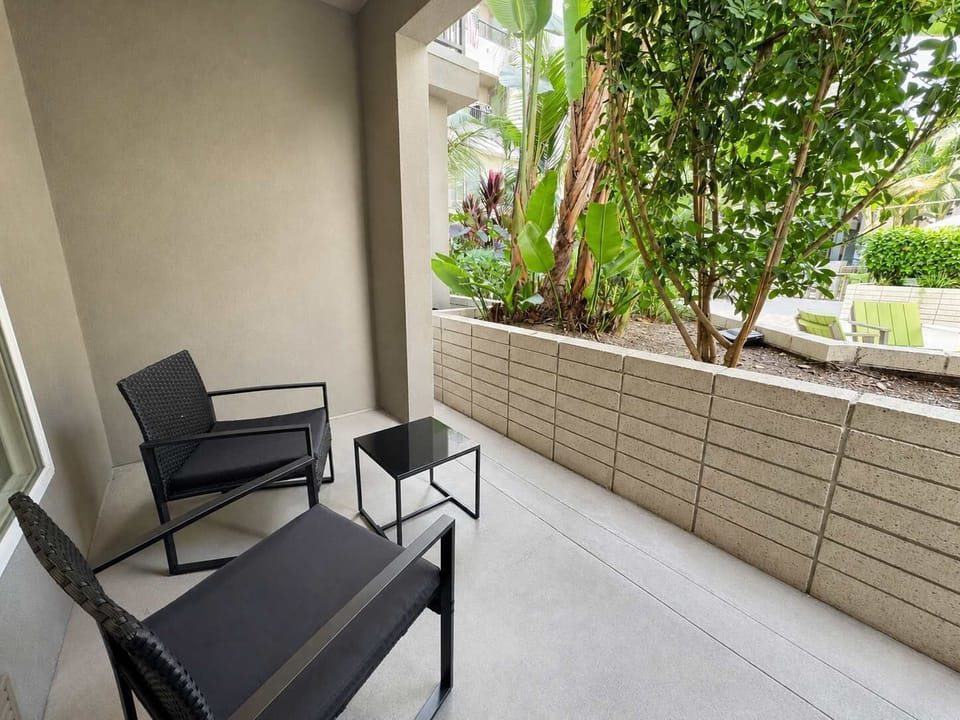 Enjoy stunning views of the iconic city from your own private balcony.