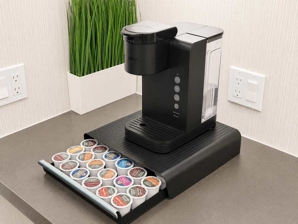 Start your mornings right — fresh coffee at your fingertips.