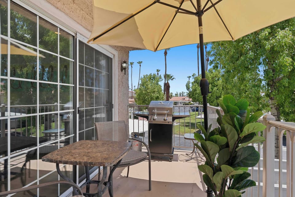 Sip morning coffee on the balcony or fire up the BBQ for dinner