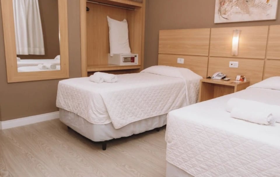 Bedroom. Interior and views may vary by availability.