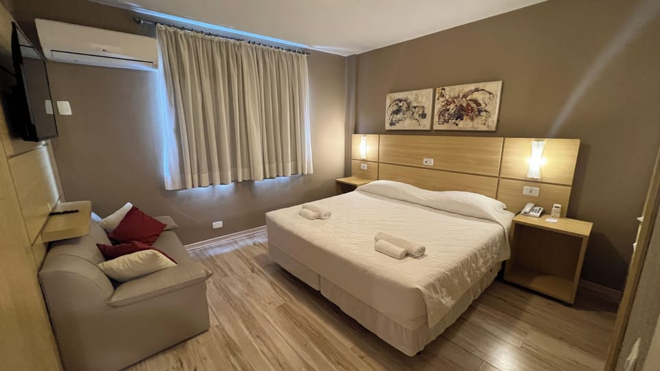 Bedroom. Interior and views may vary by availability.