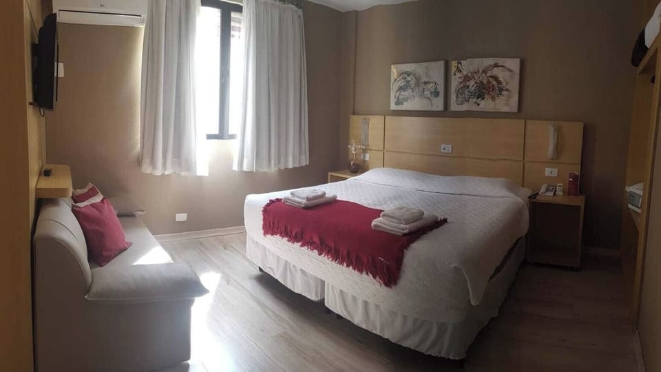 Bedroom. Interior and views may vary by availability.
