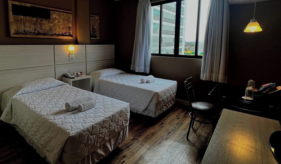 Bedroom. Interior and views may vary by availability.