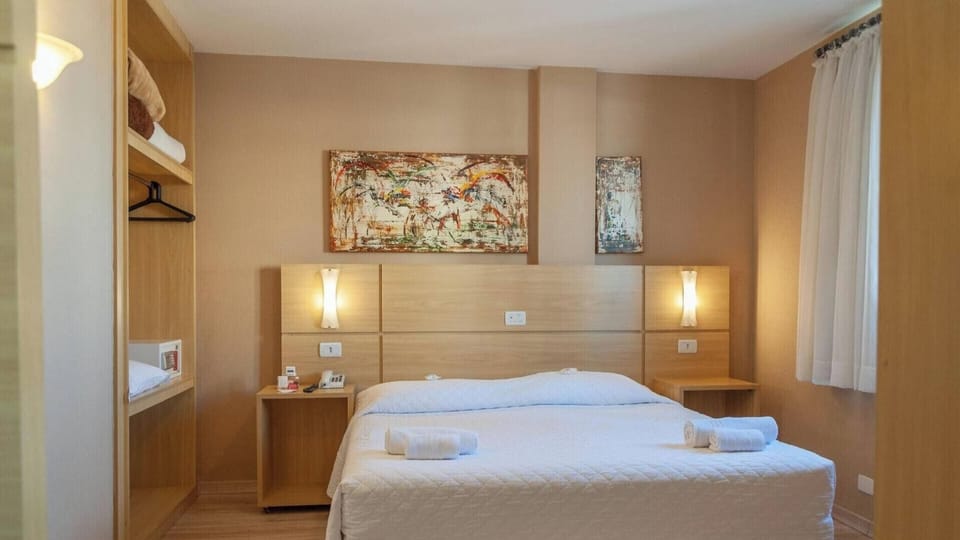 Bedroom. Interior and views may vary by availability.