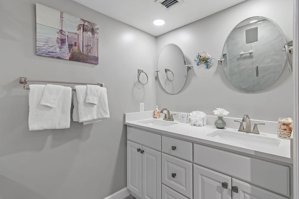 Master bathroom