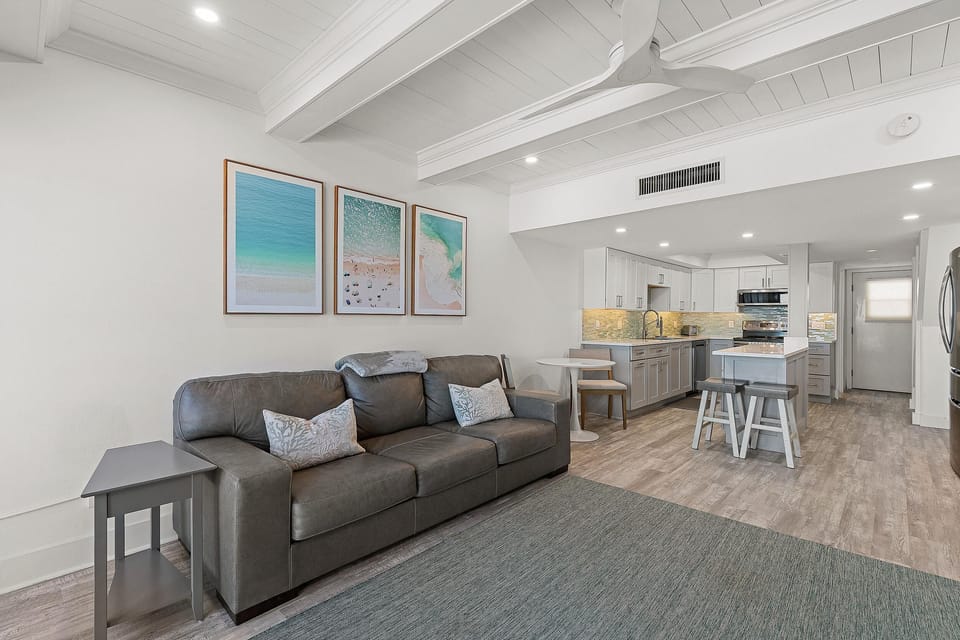 Condo, 1 King Bed (Ocean Club North B213) | Living area