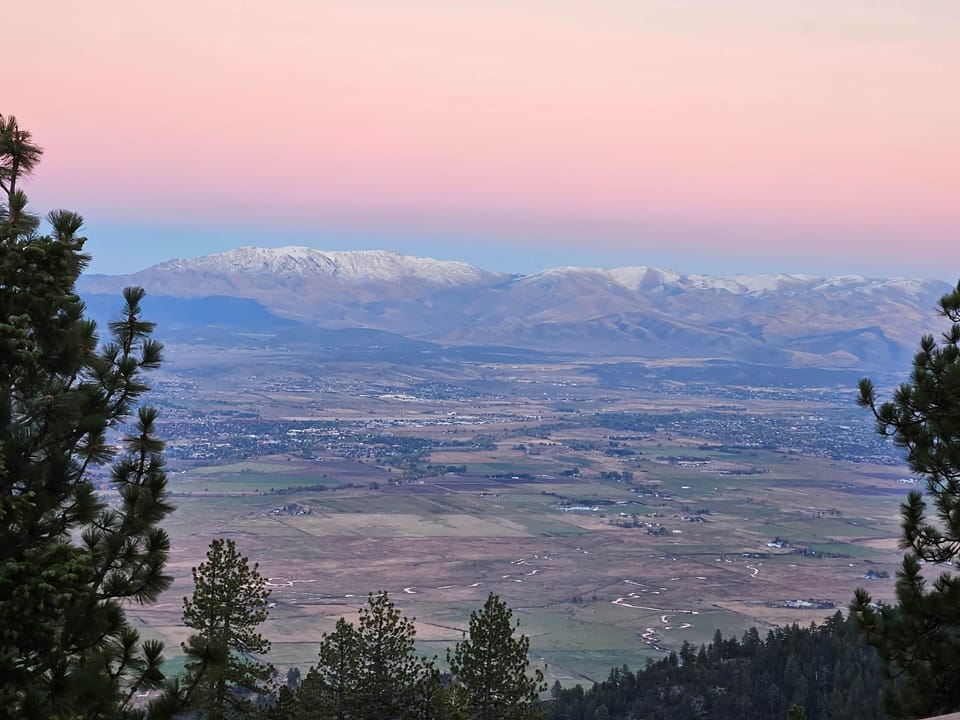 View of Carson Valley