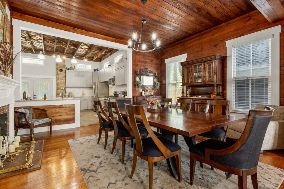Beautifully restored historic home blending vintage character with modern luxury.