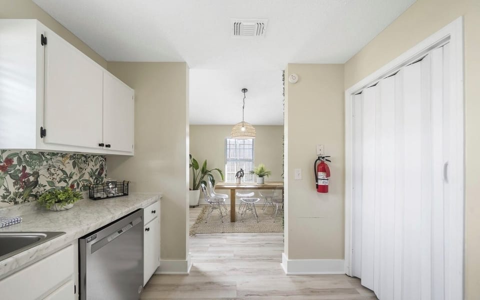 Spacious kitchen