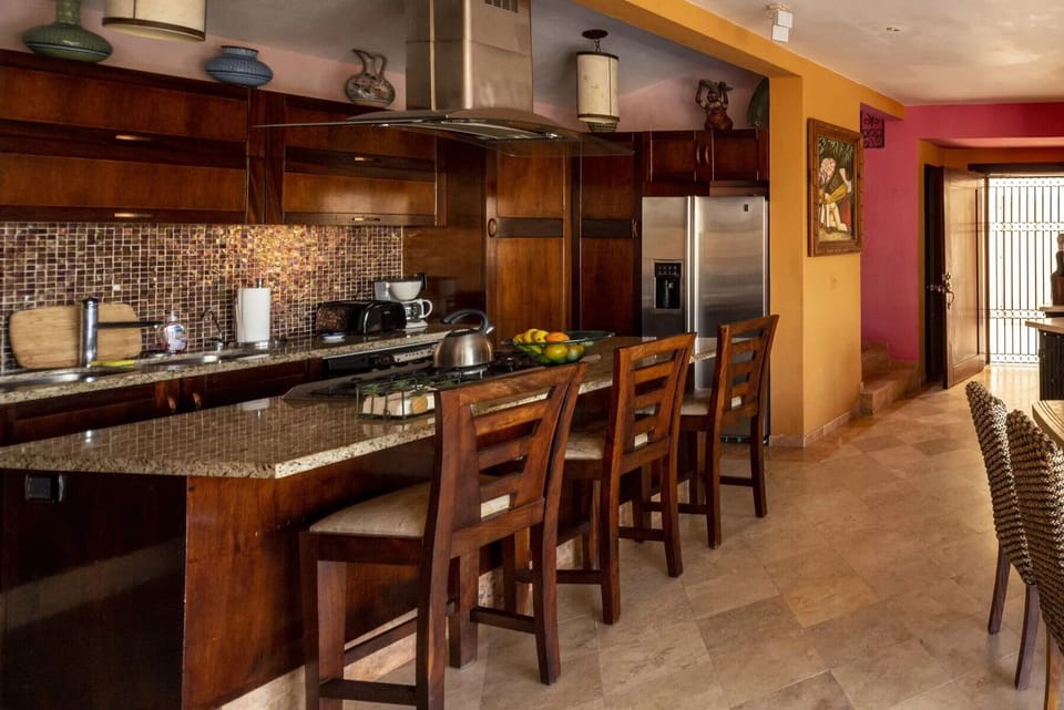 Kitchen area.