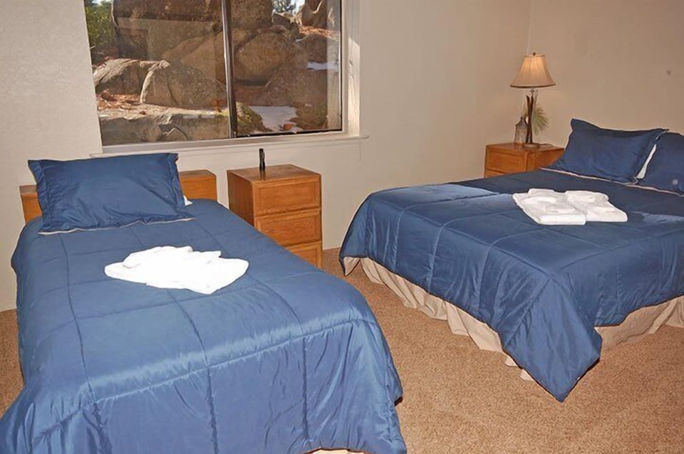 Queen and Twin Beds - Downstairs Bedroom