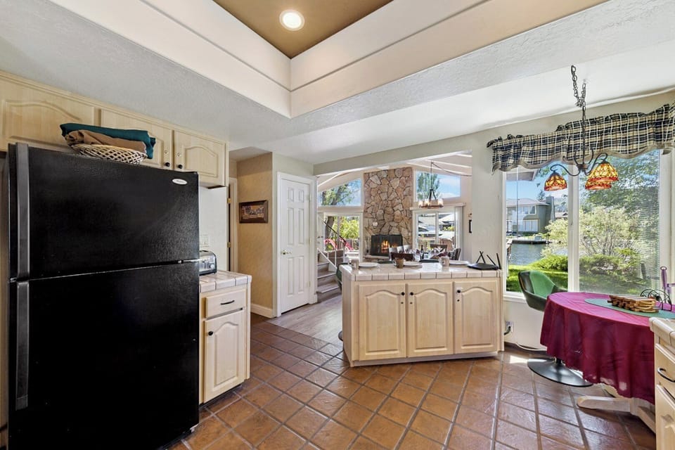 Kitchen with Lots of Natural Light