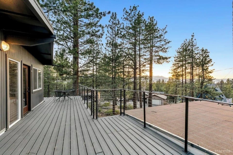 Front Deck Accessible from Mid Level Living Room