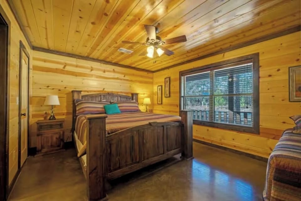 Suite dreams: king bed, blackout curtains, pure calm.