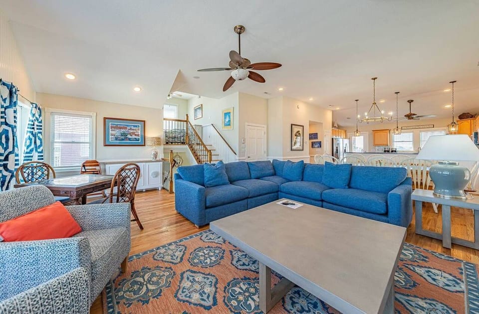 Large Open Floor Plan - Plenty of Seating! - Hosted by BeachVacationsOBX