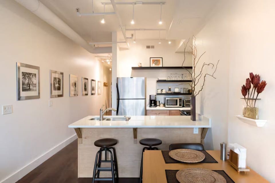 Nicely Equipped Kitchen
