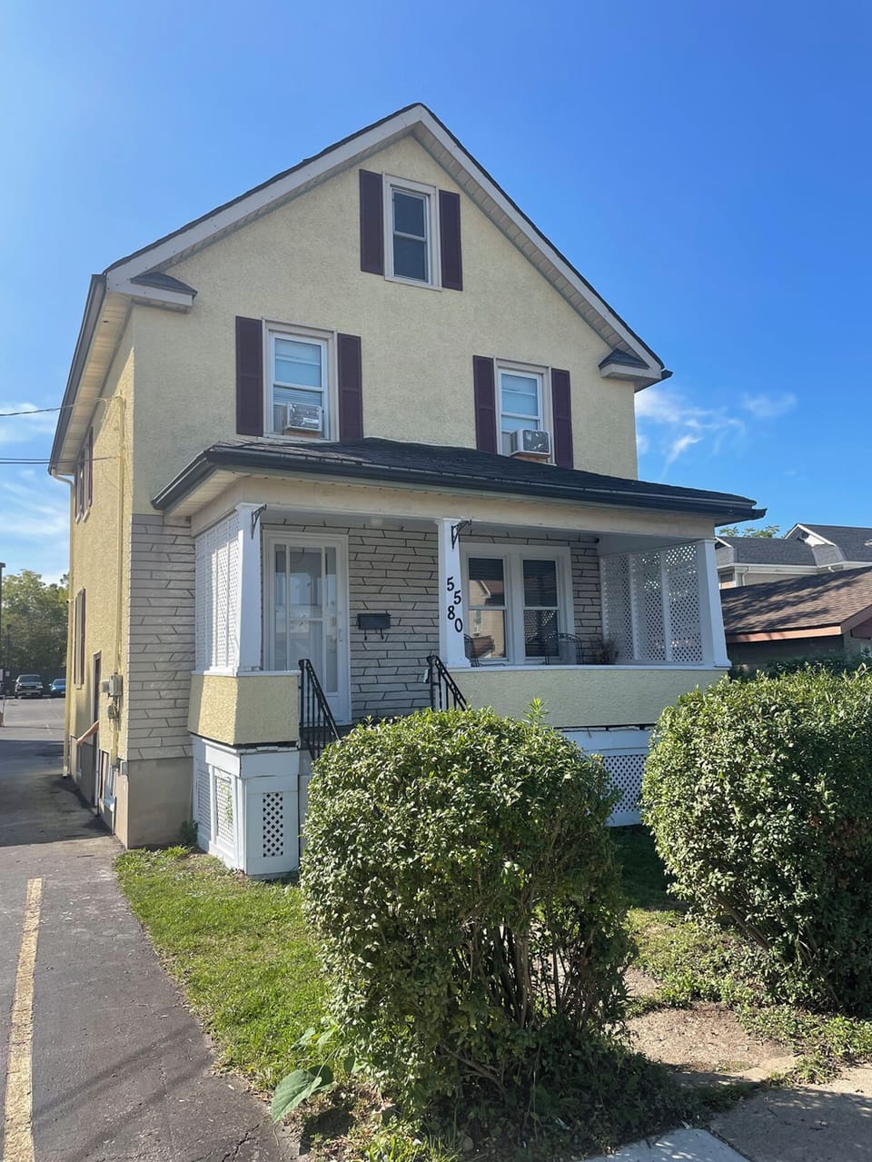 Front of property