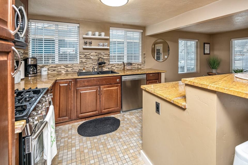 Spacious and efficent layout.  