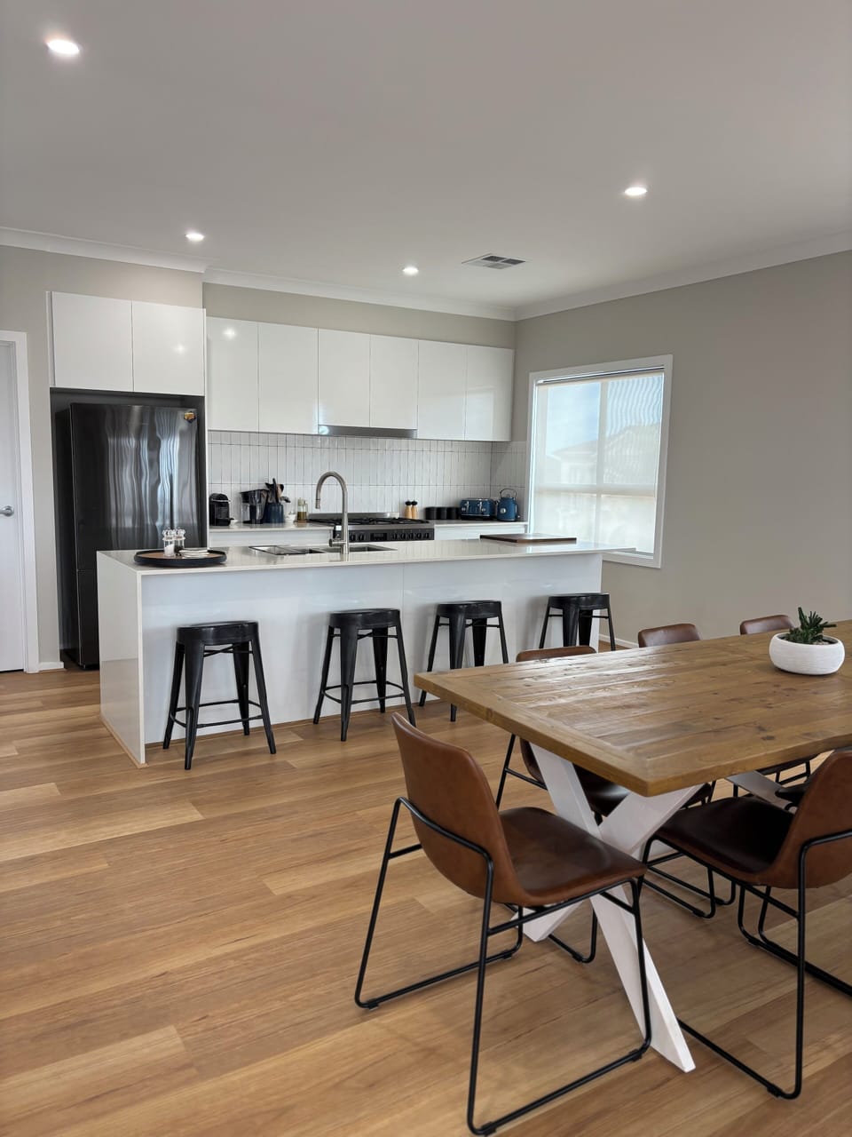 Kitchen and dining