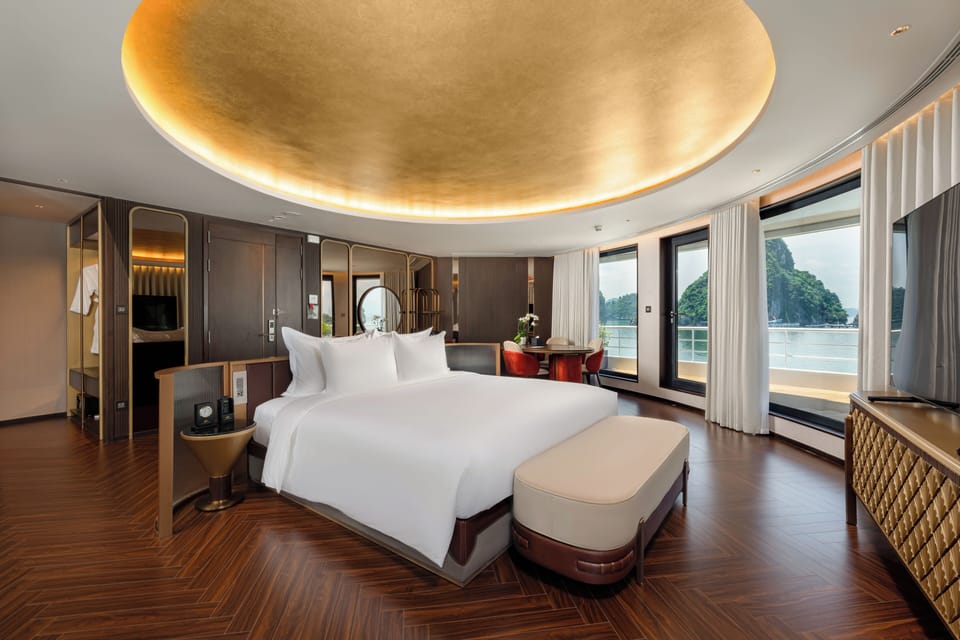 Presidential Suite, Balcony, Ocean View | Free minibar items, in-room safe, soundproofing, iron/ironing board