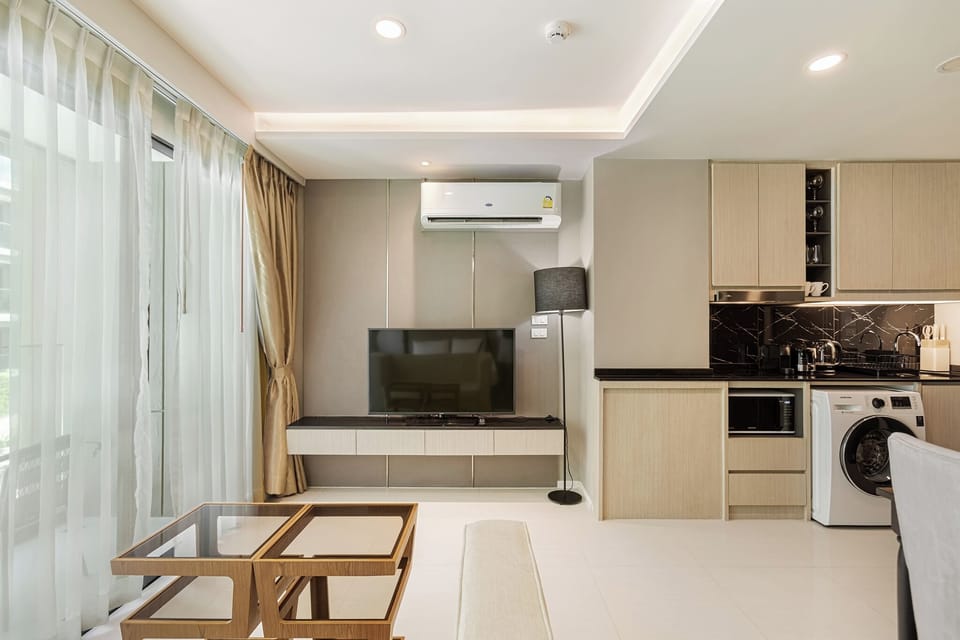 Standard Apartment, Balcony, Pool View | In-room safe, free WiFi