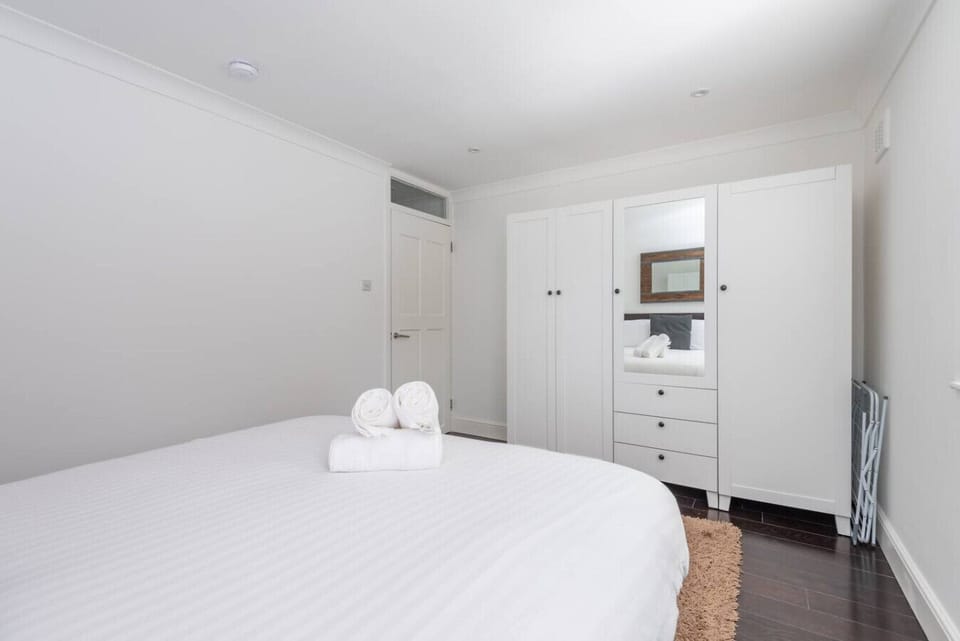 A comfortable bedroom with space to settle in and recharge.