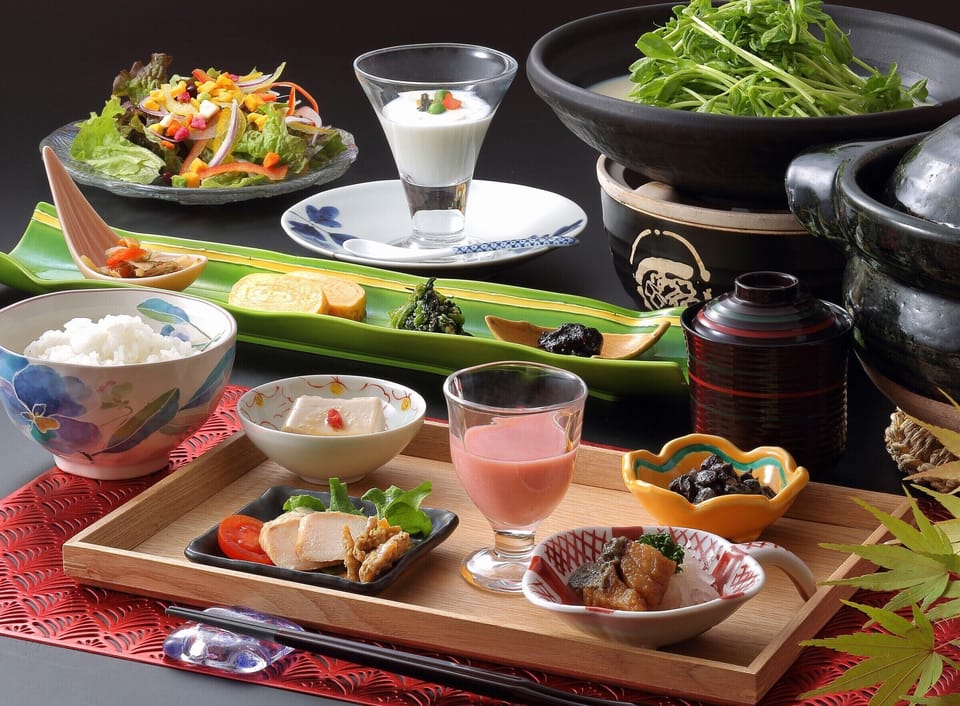 Free daily Japanese breakfast