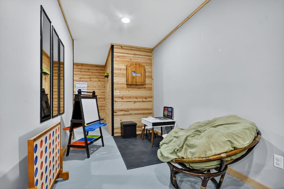 let the little ones have their own piece of heaven while you relax in this cozy Ellijay cabin rental.