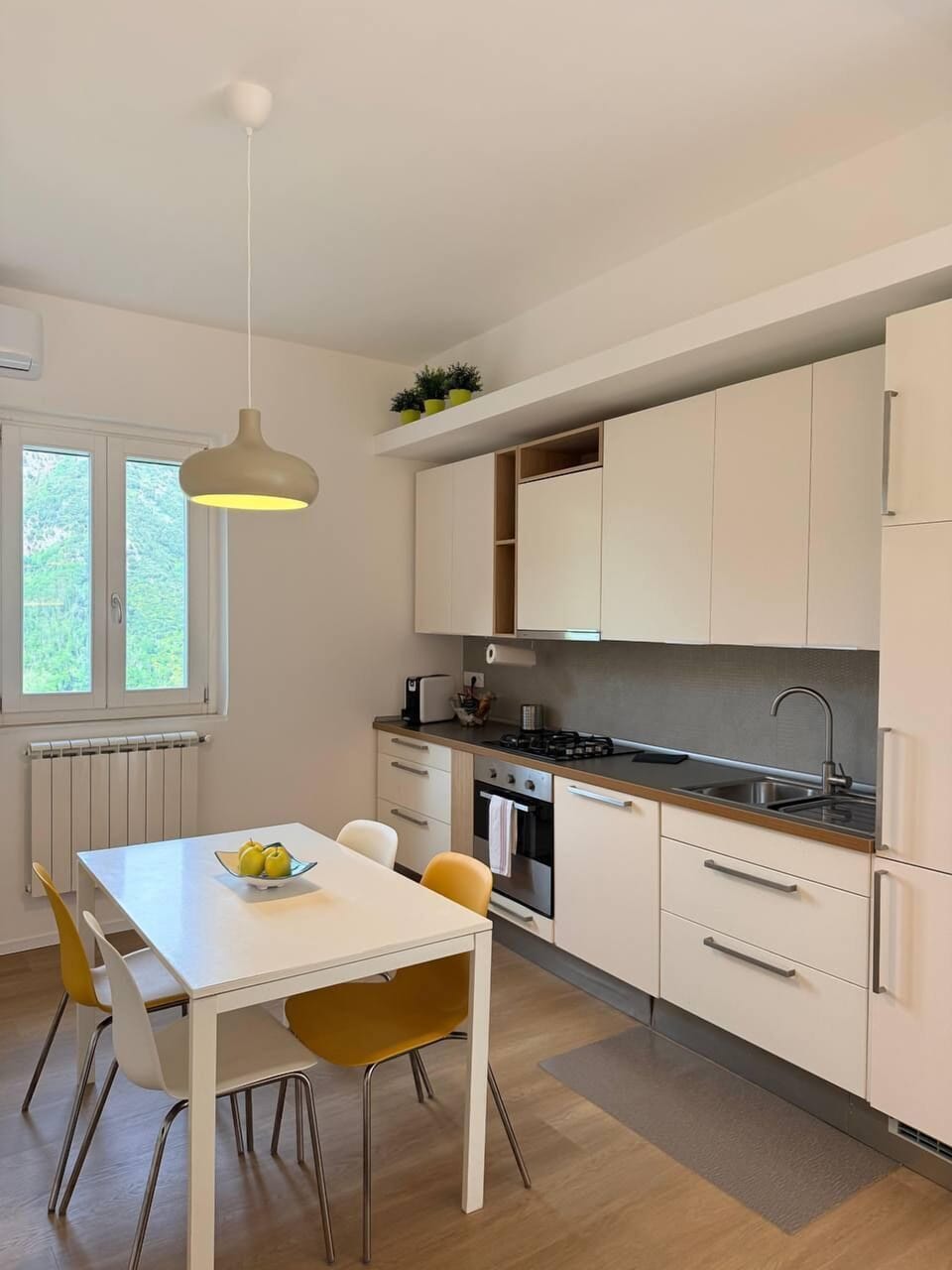 Apartment, Mountain View | Private kitchen | Full-size fridge, espresso maker, electric kettle, freezer