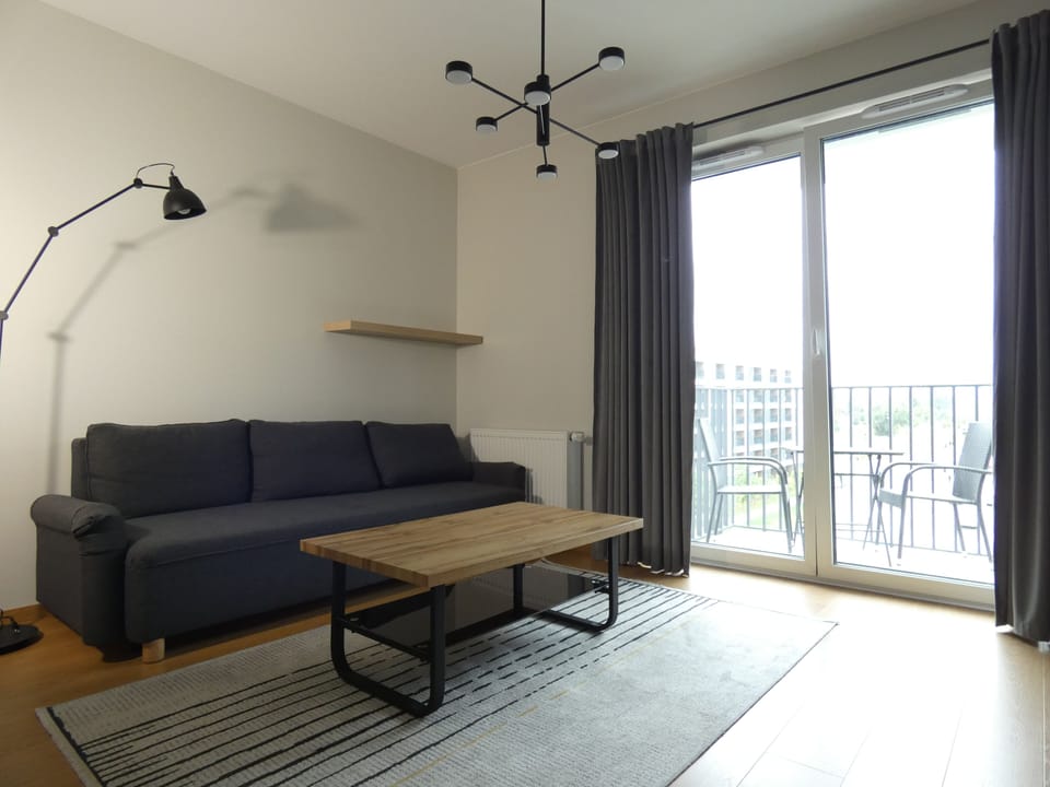 Apartment, Balcony | Living room | Flat-screen TV